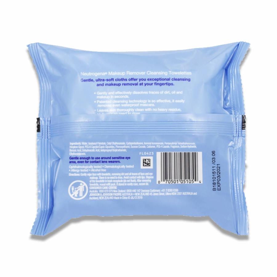 Neutrogena Makeup Remover Cleansing Wipes 25 Count 6 Pack