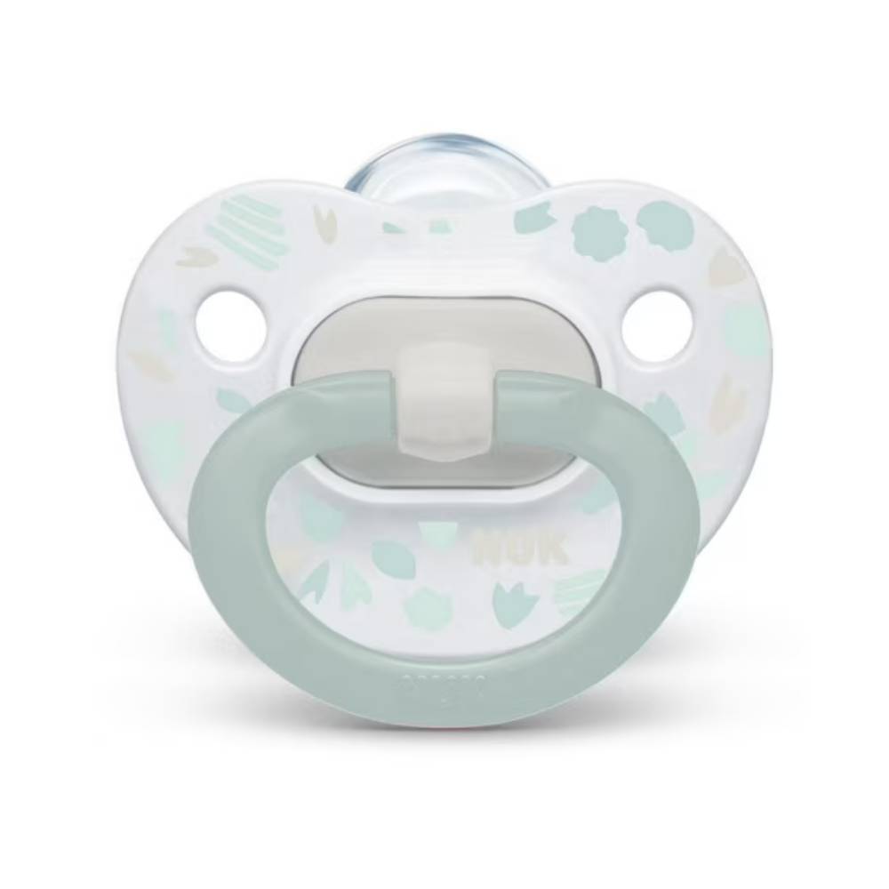 NUK Neutral Orthodontic Pacifier Glow In The Dark 0-6 Months 3 Count 12 Pack