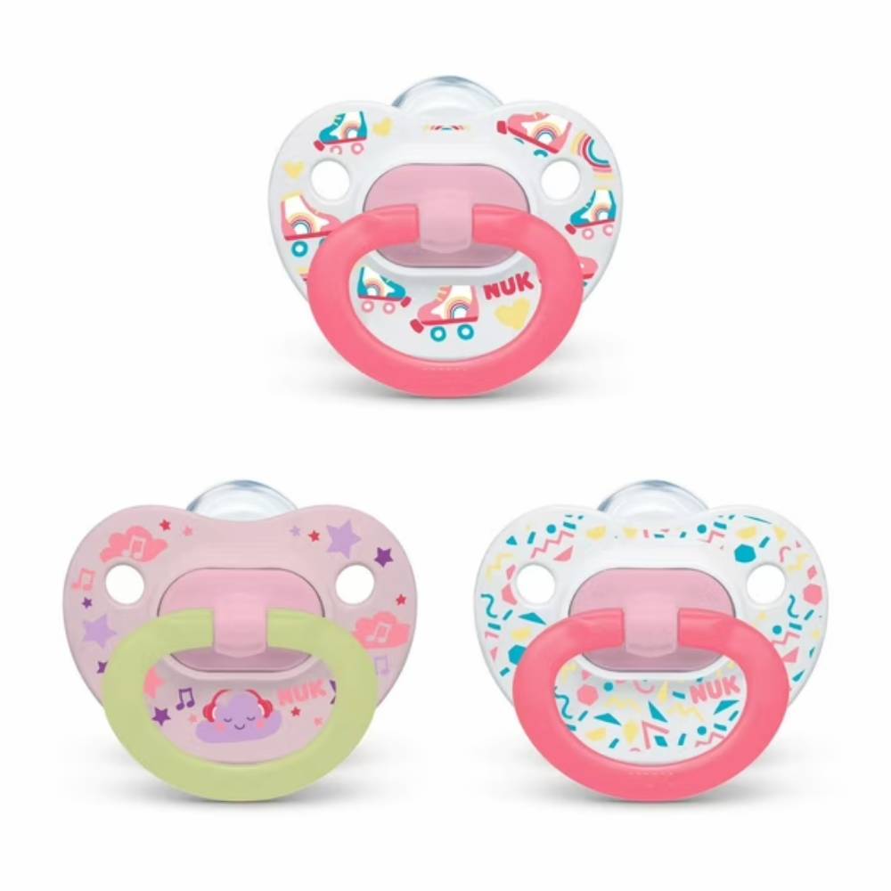 NUK Orthodontic Pacifier 6-18 Months 3 Count 12 Pack