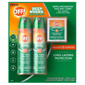 OFF! Deep Woods Insect Repellent 9oz Spray and Towelettes 3-Piece Pack
