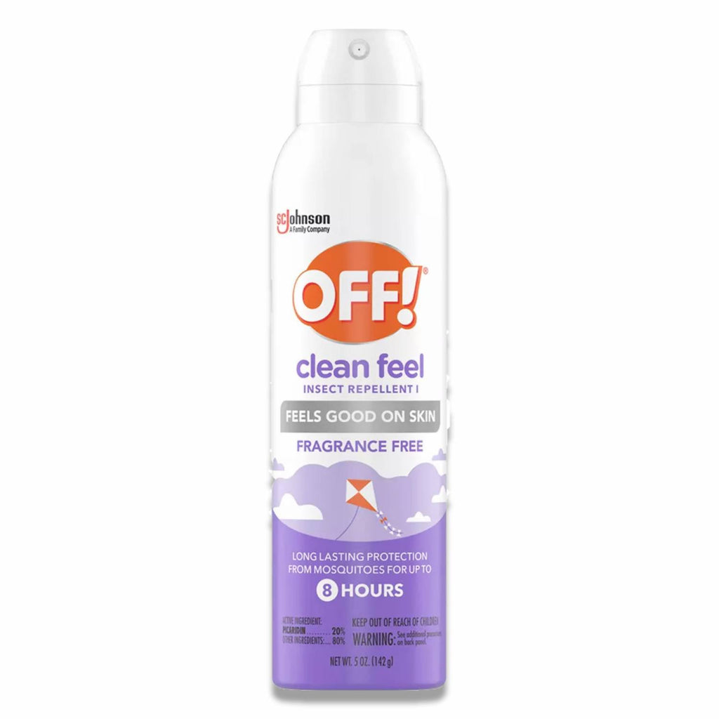 OFF! Clean Feel Aerosol Insect Repellent 5 oz 6-Pack