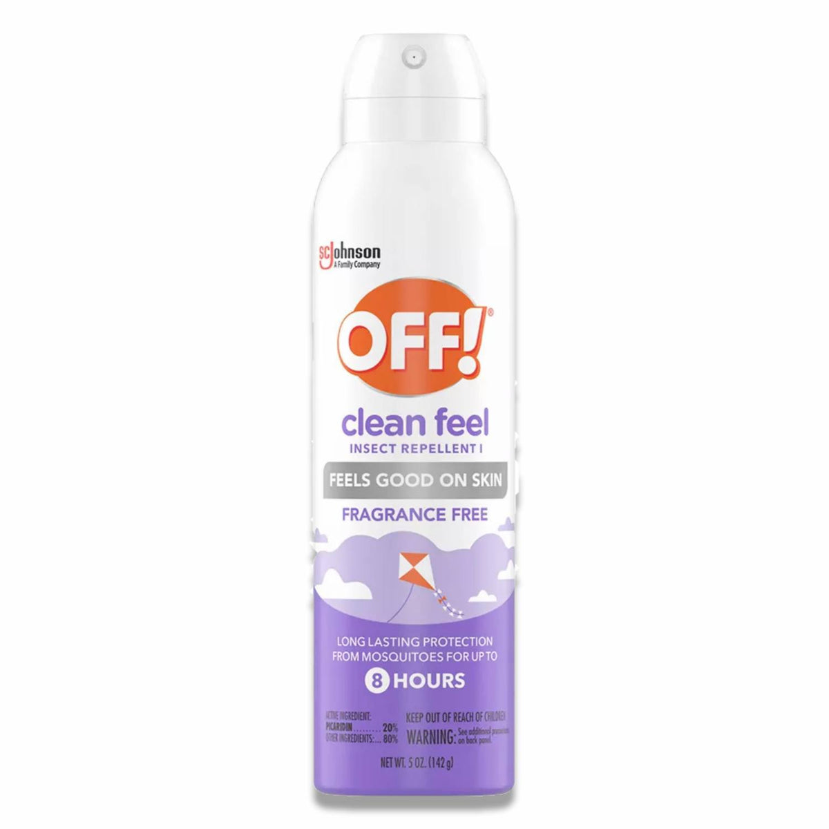 OFF! Clean Feel Aerosol Insect Repellent 5 oz 6-Pack