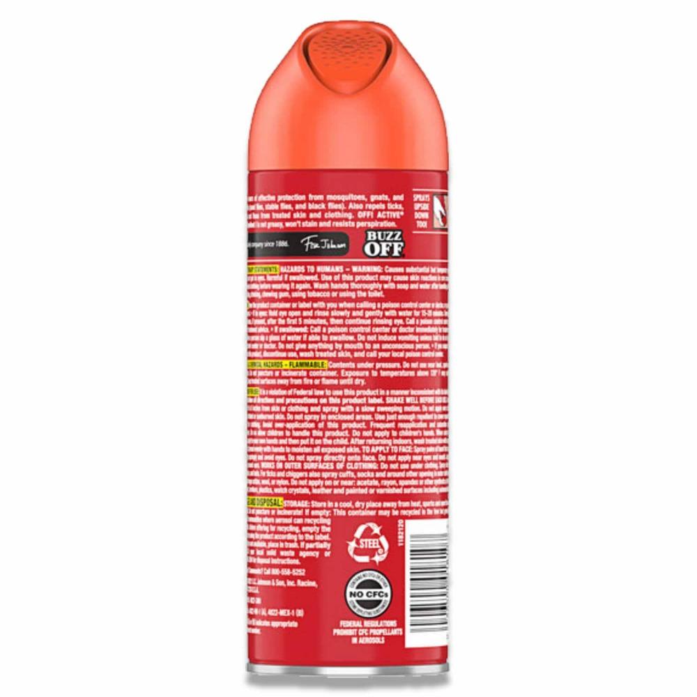 OFF! Active Insect Repellent Sweat Resistant 6 oz 12-Pack