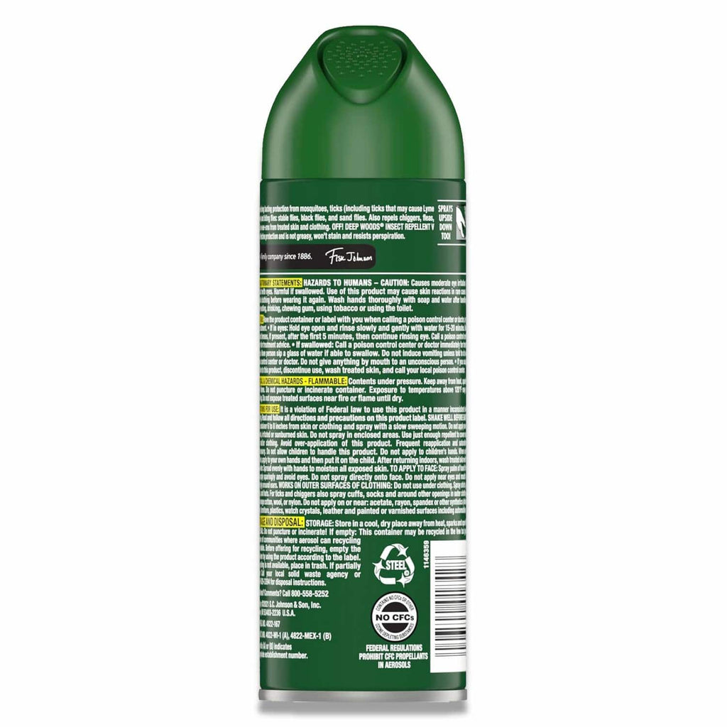 OFF! Deep Woods Insect Repellent Spray 6 oz 12-Pack