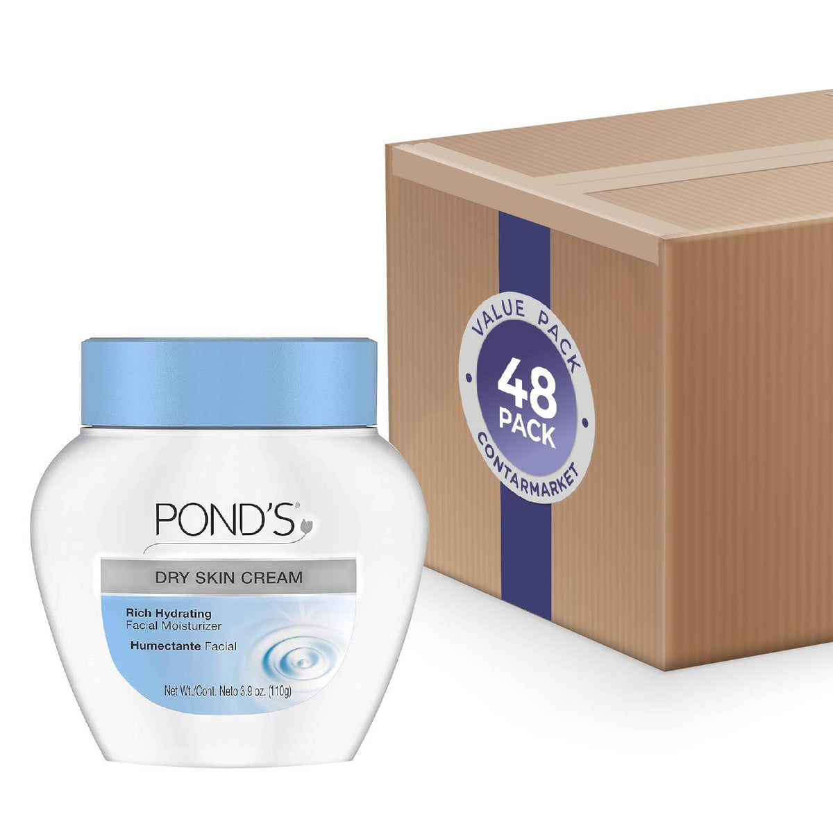 Pond's Dry Skin Cream 3.9 oz 48 Pack